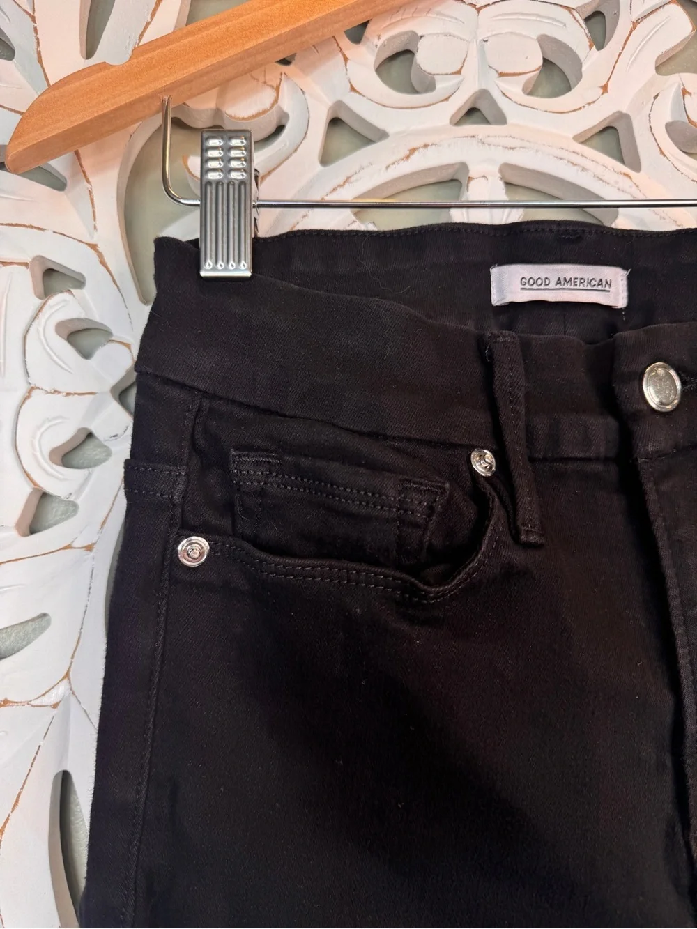 Good American Always Fits Good Legs Crop Skinny Jeans  0/25